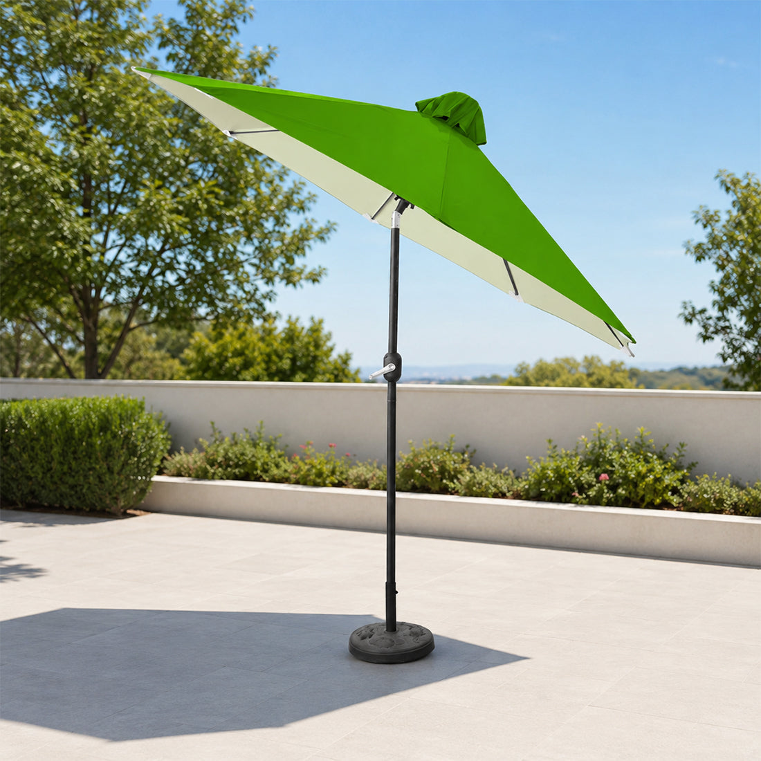 Tilting Patio Umbrellas (Iron Frame) – 2.7m x 2.7m