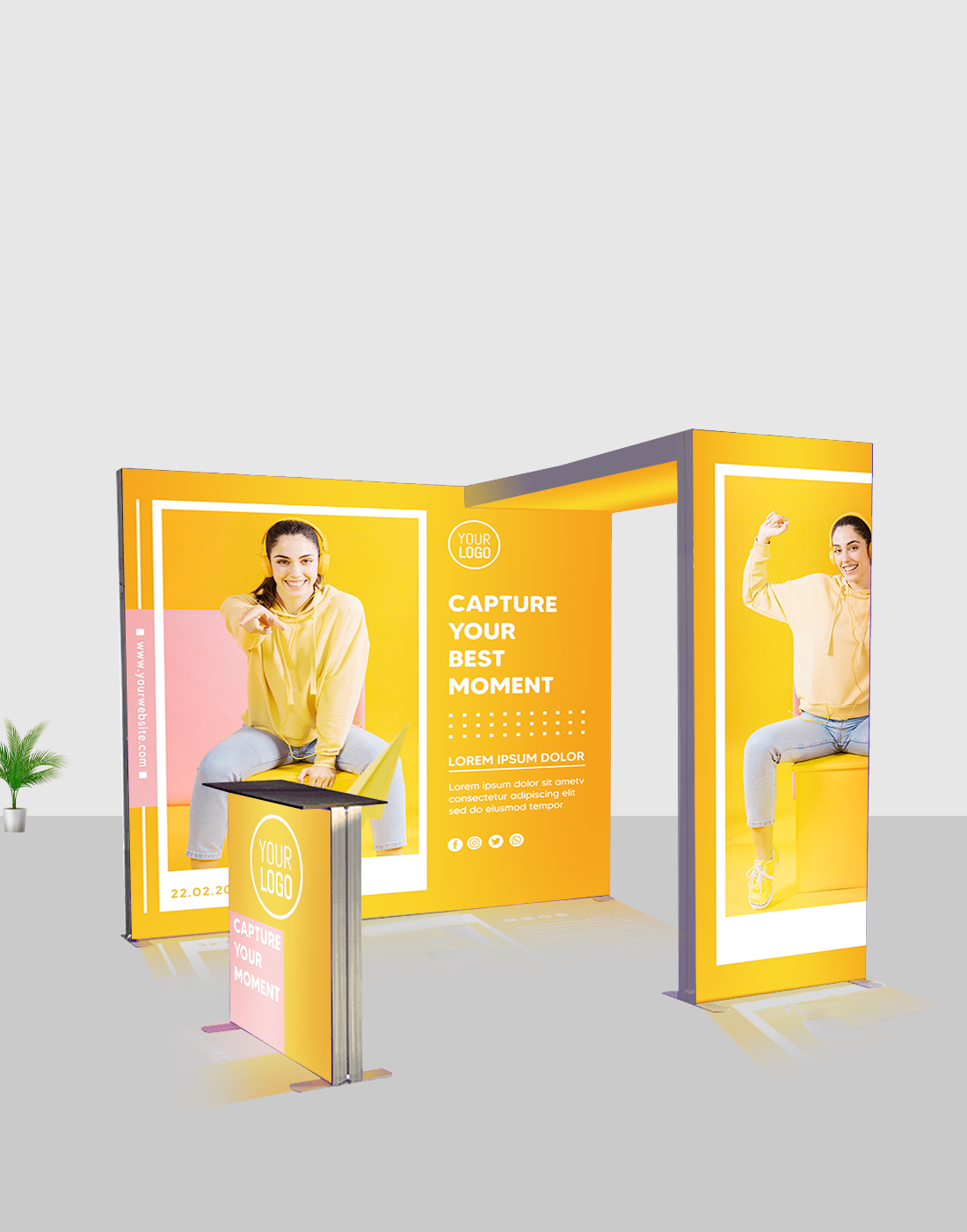 SEG Modular Lightbox Display Kit - Model 1