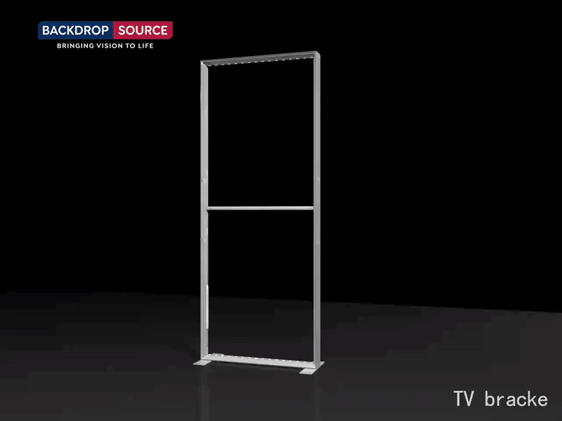 SEG Popup Straight Media Wall