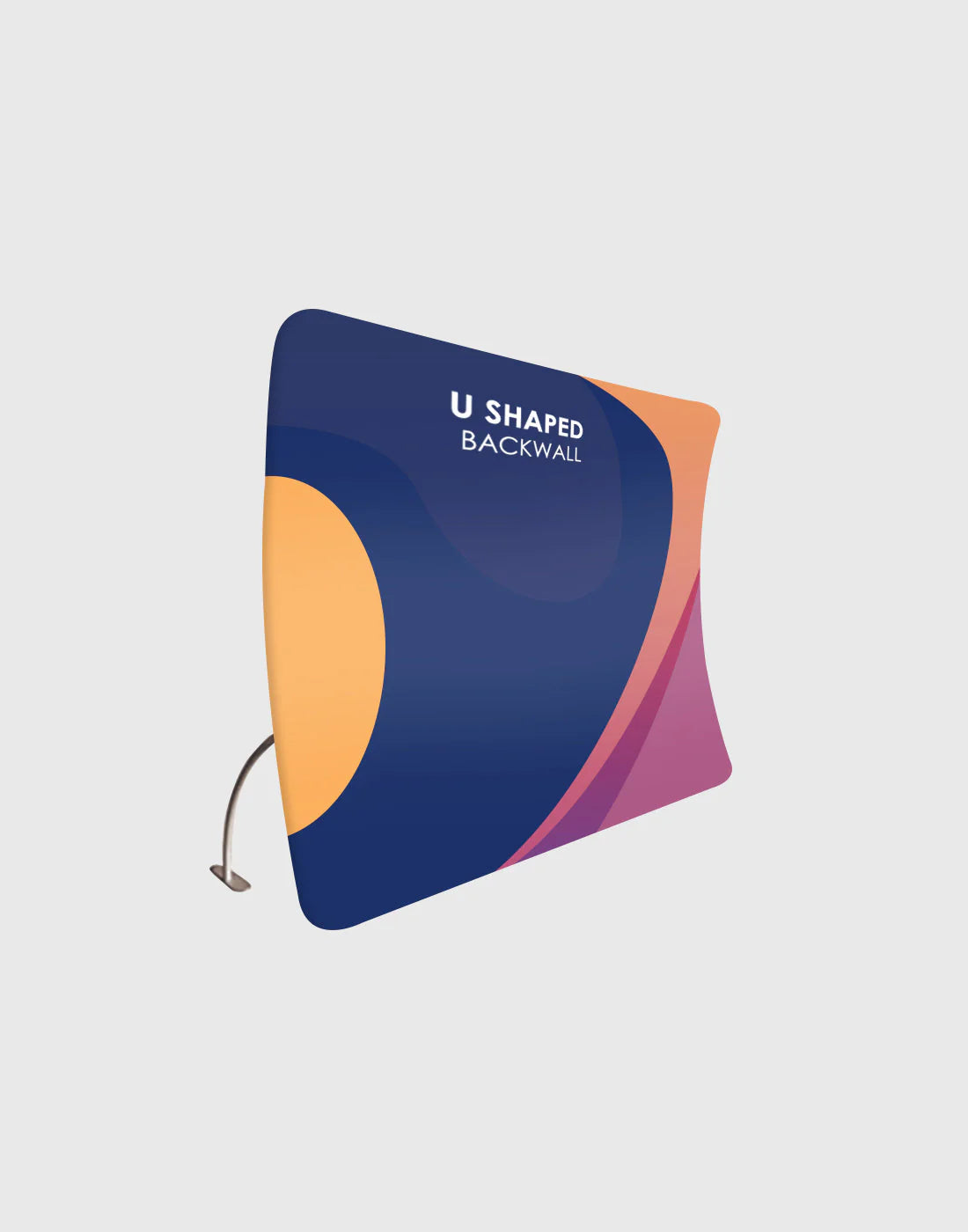 Modular U-Shape Fabric Display Stand