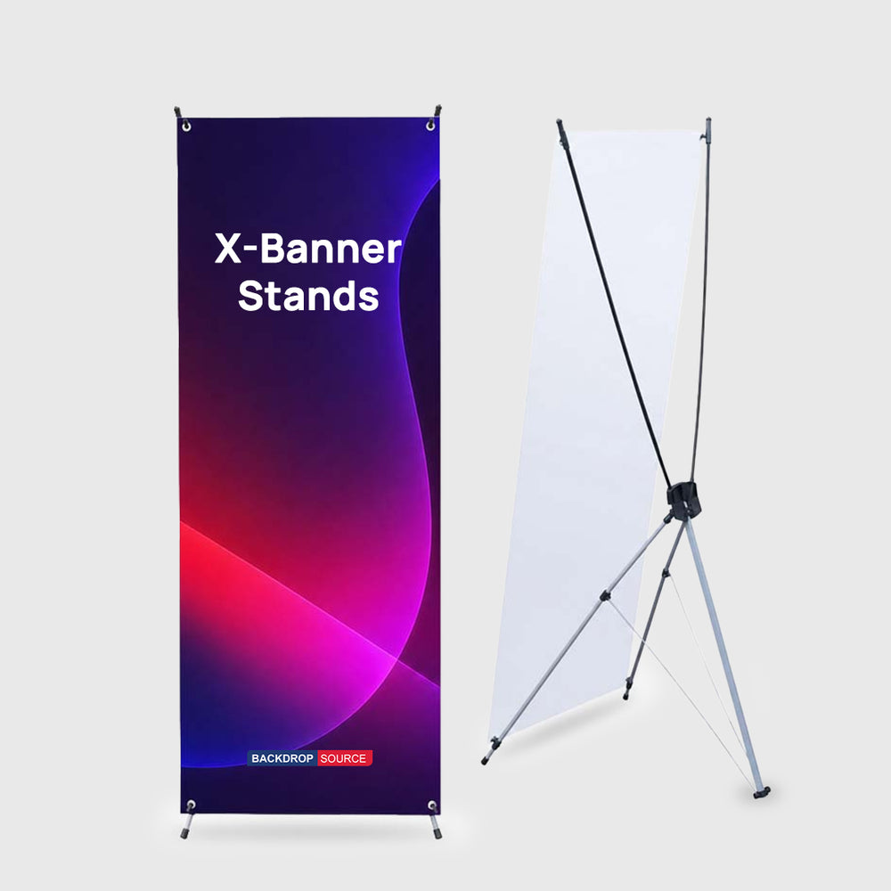 Stoff-X-Banner-Ständer