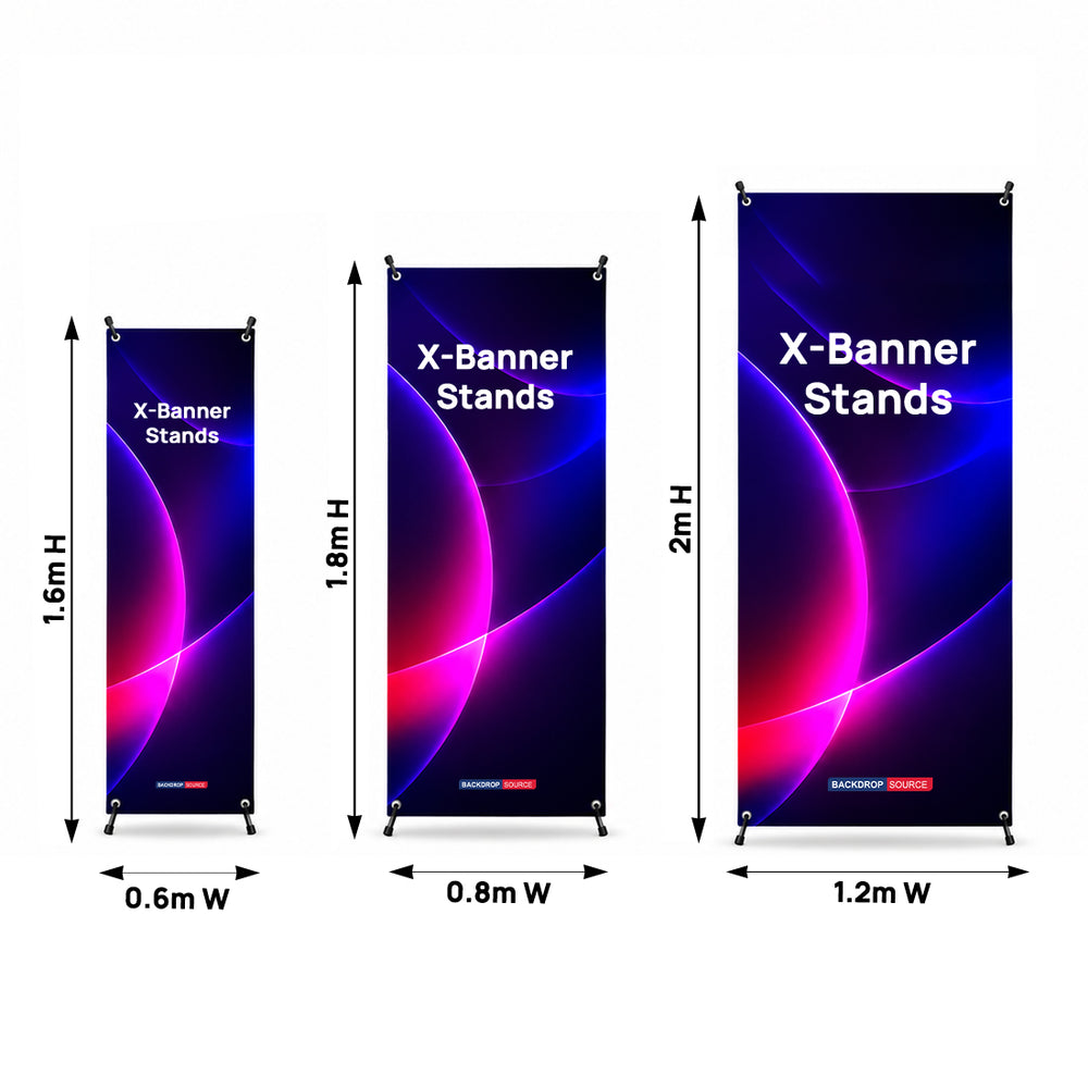 Stoff-X-Banner-Ständer