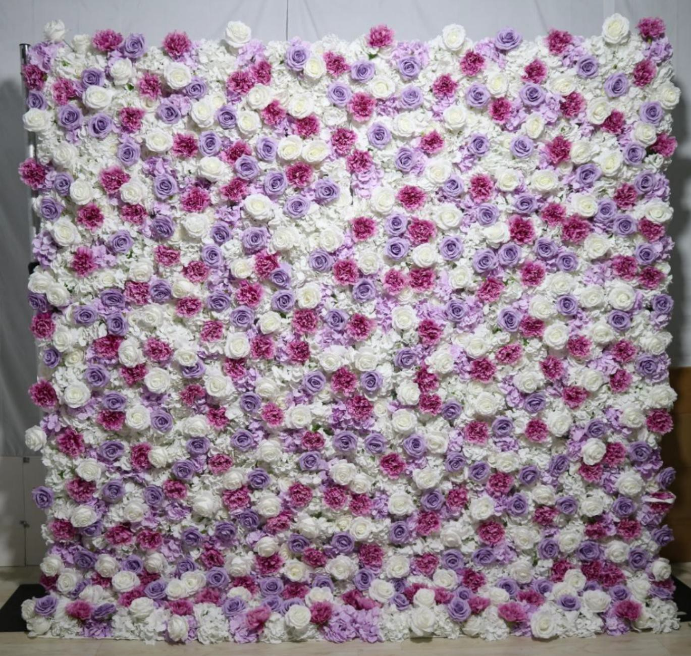 Künstliche Blumen-Hintergrundwand für Veranstaltungen – Stil 21