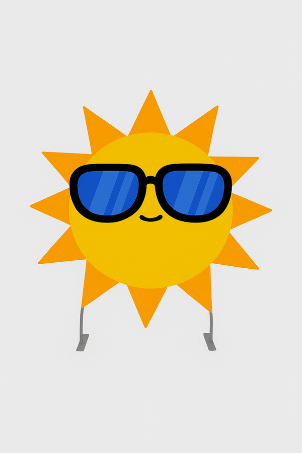Event-Hintergrund mit Sonnendesign