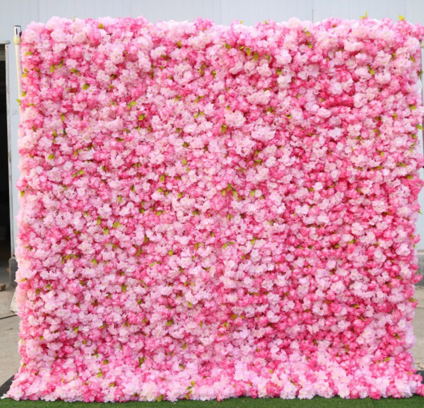 Künstliche Blumen-Hintergrundwand für Veranstaltungen – Stil 07