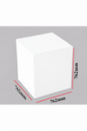 Display cube dimensions, 762mm