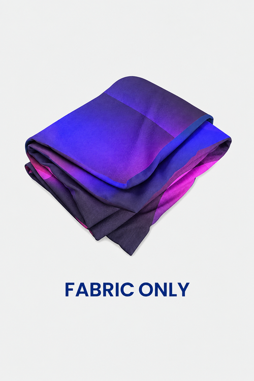 Folded stretch fabric cover