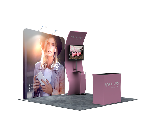 Portable Exhibit Display 3m - Model 12