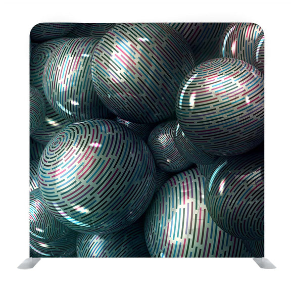 3D Iron Balls Media Wall