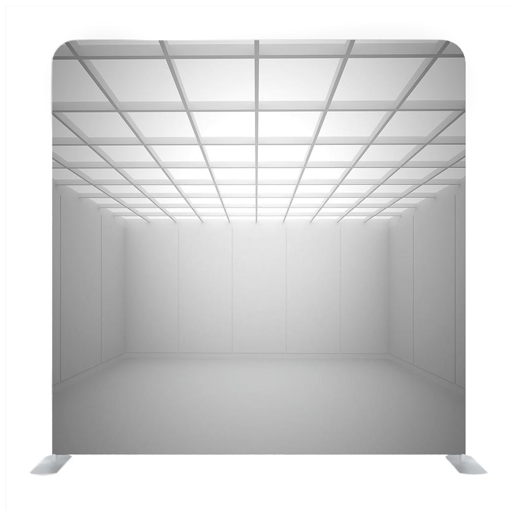 3d illustration  interior  square cellular Backdrop