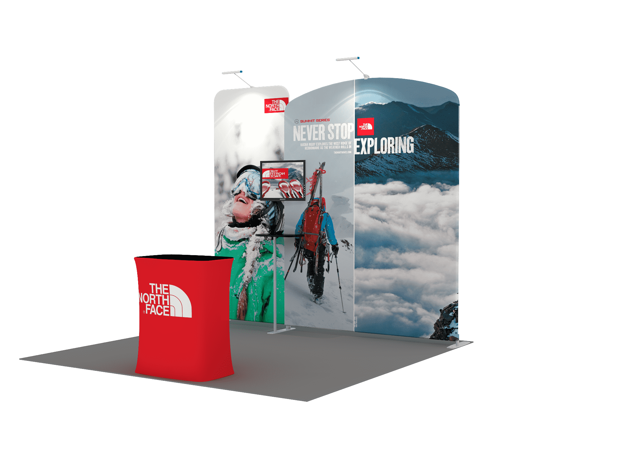 Tragbares Ausstellungsdisplay 3m – Modell 2