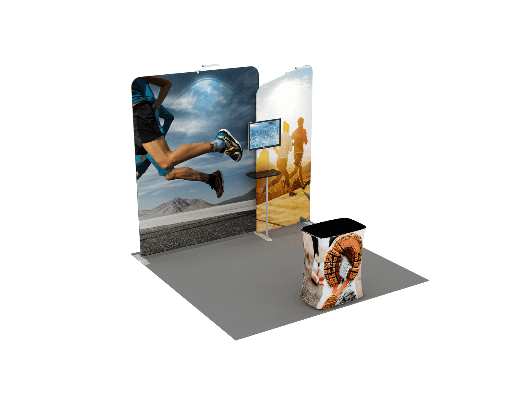 Tragbares Ausstellungsdisplay 3m x 3m – Modell 3