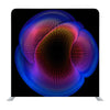 Abstract Vector Colorful Mesh on Dark Media Wall