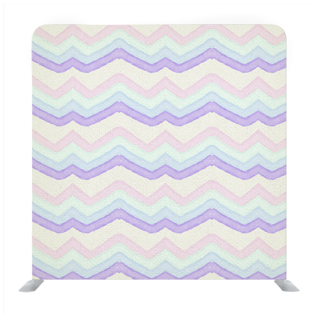 Abstract watercolor striped background pink chevron Backdrop