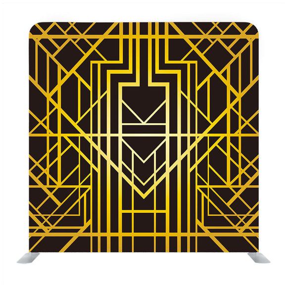 Art Deco Geometric Pattern Media Wall