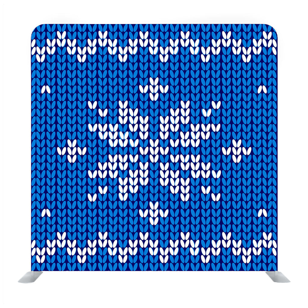 Beautiful Blue Light Bokeh Media Wall