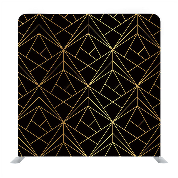 Black And Gold Lines Backdrop