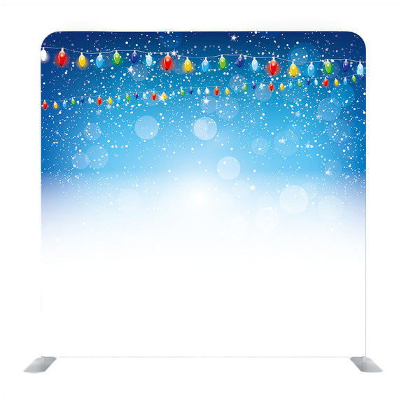 Blue Christmas Background Backdrop