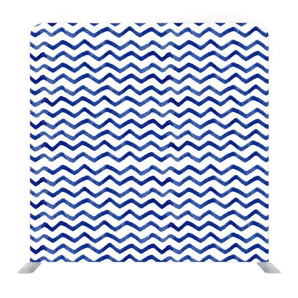 Blue watercolor zigzag pattern Background Backdrop