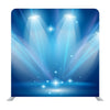 Bright Magic Spotlights with Blue Rays And Glowing Effect Background Media Wall