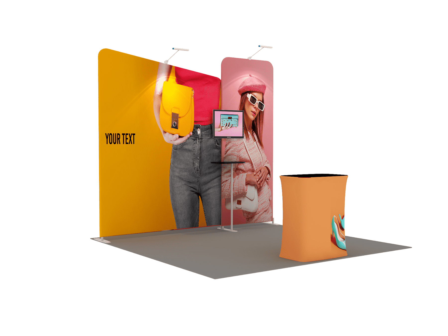 Tragbares Ausstellungsdisplay 3m x 3m – Modell 7