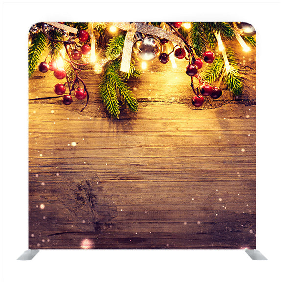 Christmas Decor Lights Media Wall