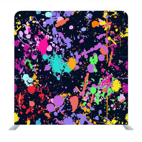 Color Splash Media Wall