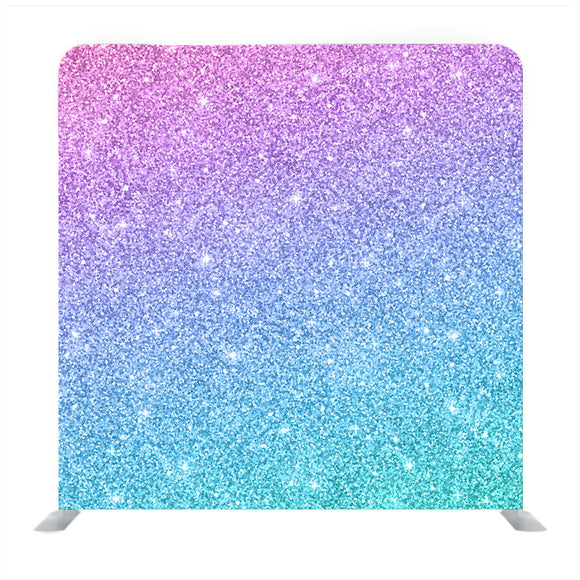 Colorful Glitter Media Wall