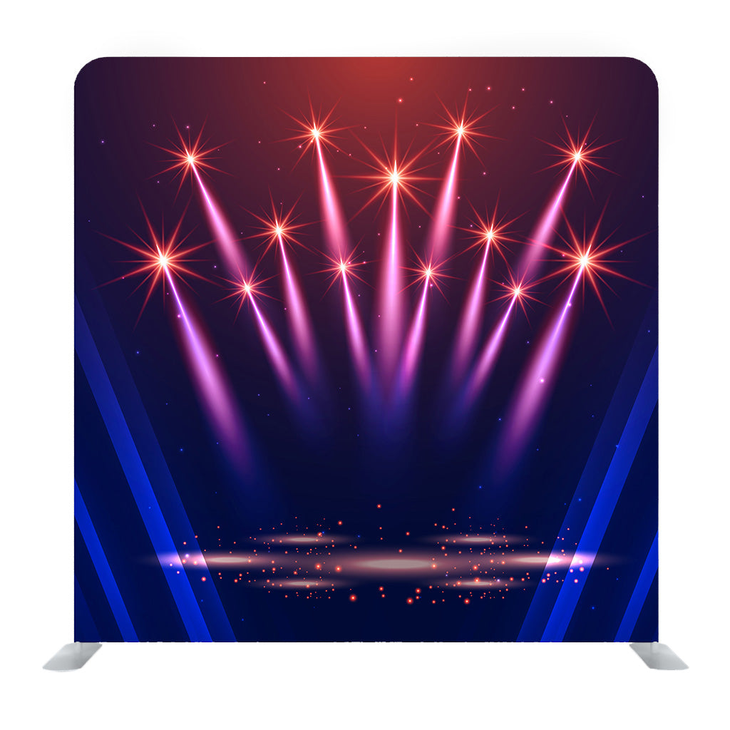 Concert Star Highlights Background Media Wall