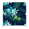 Delicate Blue Flowers Media Wall