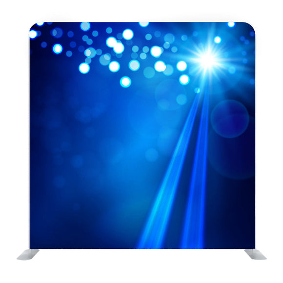 Floodlight Spotlight Blue Background Media Wall