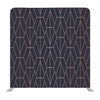 Geometric Copper Pattern Media Wall