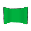 Panoramahintergrund Chroma Green 4m breit