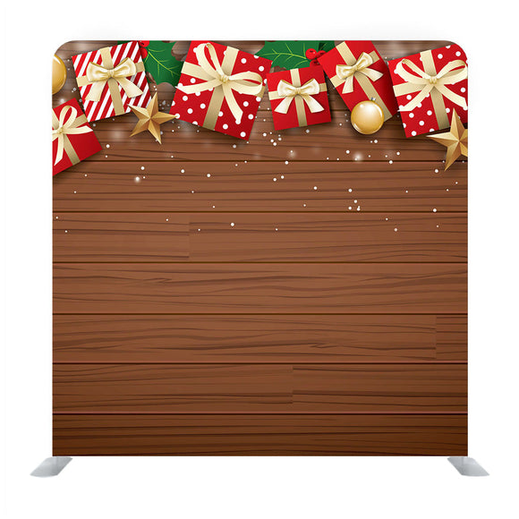 Merry Christmas Background Design Template Media Wall