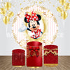 Mickey Mouse Themed  Event Party Round Backdrop Kit