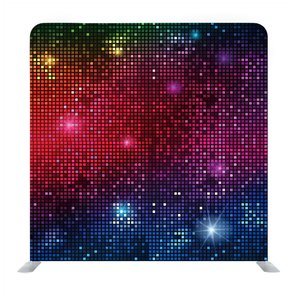 Multi Colour Tiny Square Backdrop