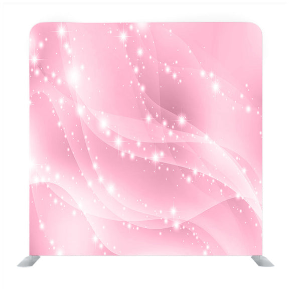 Pink Sparkle Media Wall