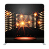 Podium With Lights And Shining Stars Media Wall