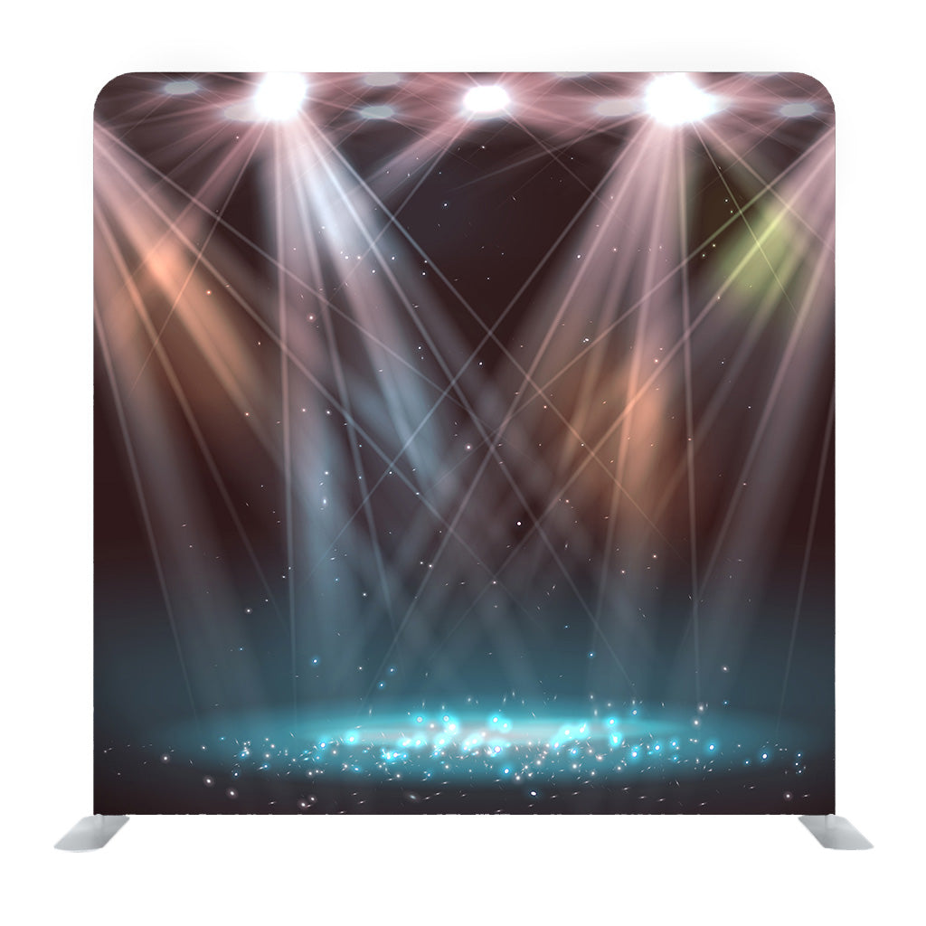 Rainbow Stage Lights Background Media Wall