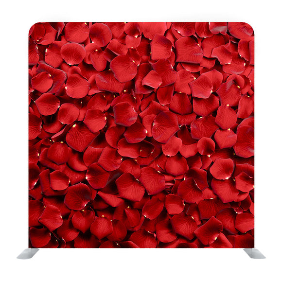 Red Rose Petals Background Media Wall