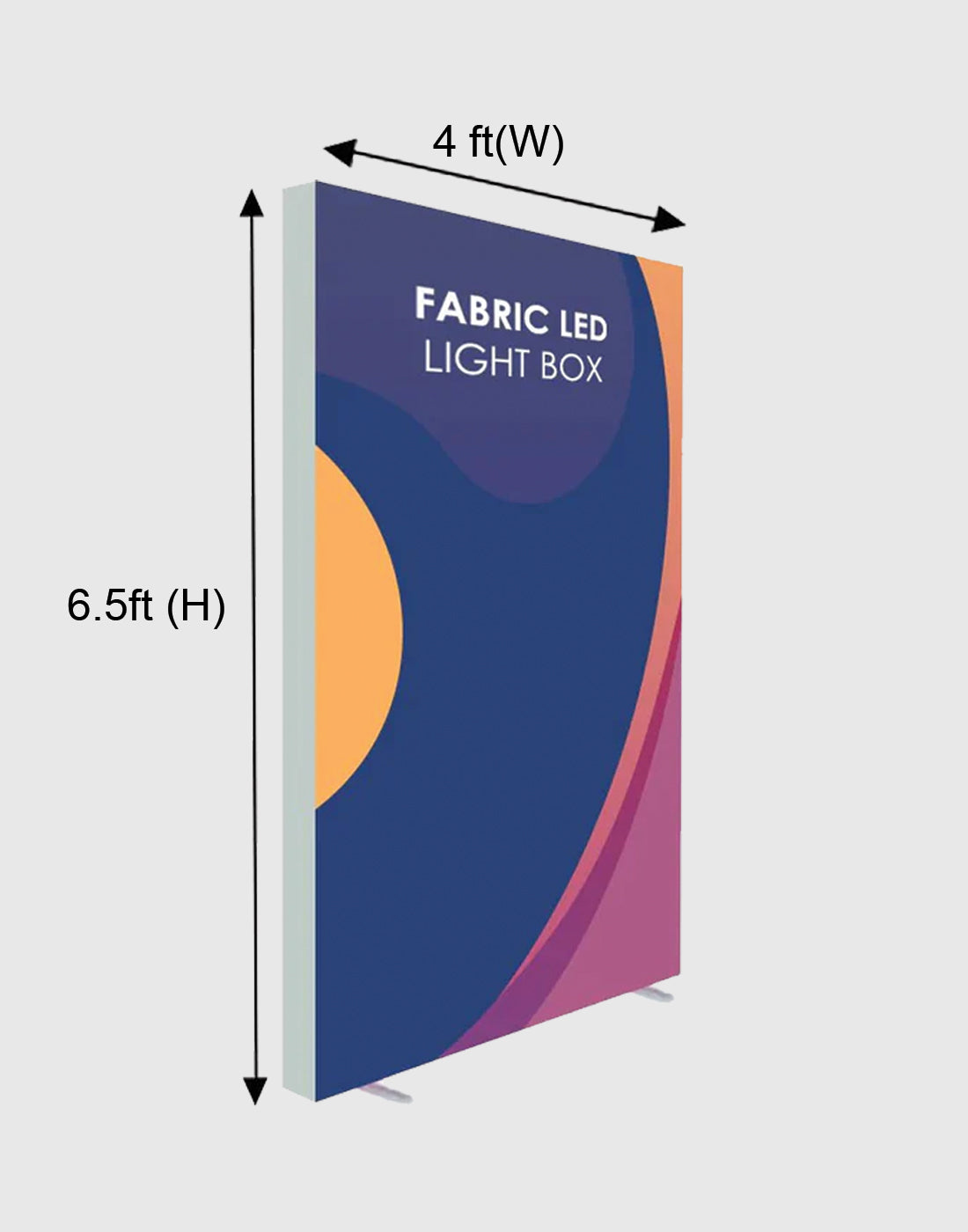 SEG Fabric LED Light Box - 4ft x 6.5ft