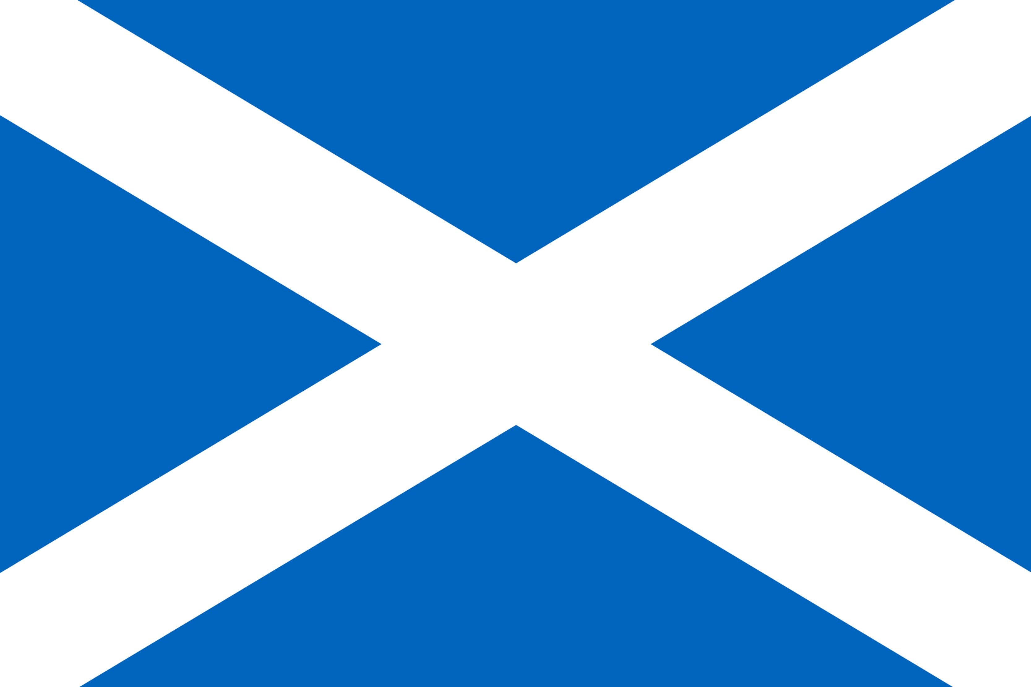 Scotland St Andrew's Cross Flag