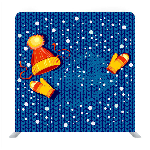 Snow Postcard Media Wall
