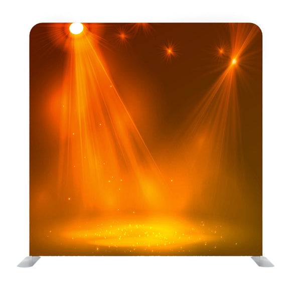 Spotlight On Stage With Smoke And Light Background Media Wall