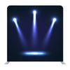 Three Blue Bright Projectors For Scene Lighting Media Wall