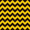 Yellow and Black Warning Chevron Indelible Print Fabric Backdrop