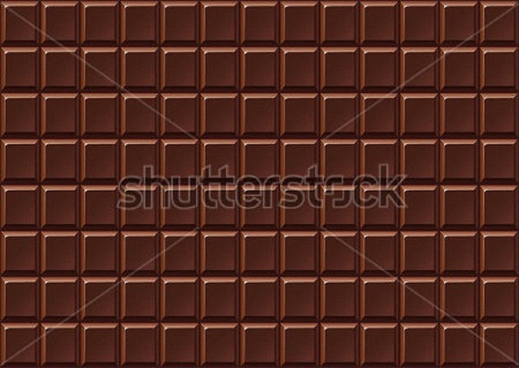 Bar of Hickory Milk Chocolate Print Photography Backdrop