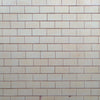 Old Ceramic Tile Wall Background at Underground Train Station