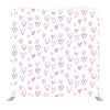 sketch hearts seamless pattern media wall