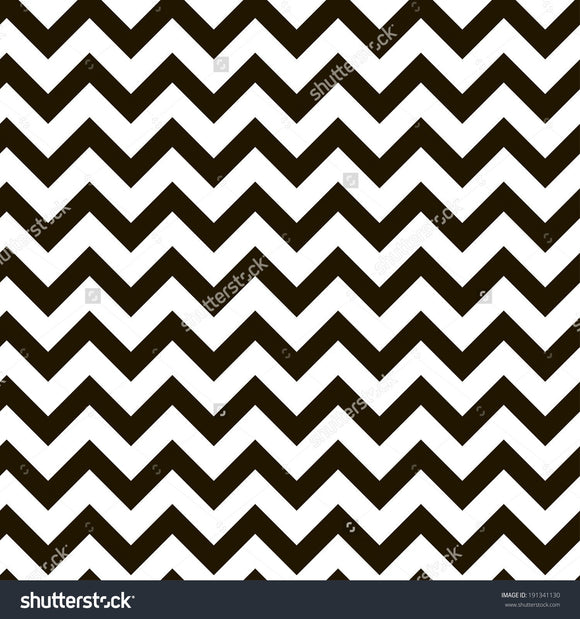 Zigzag Classic Chevron Indelible Print Fabric Backdrop